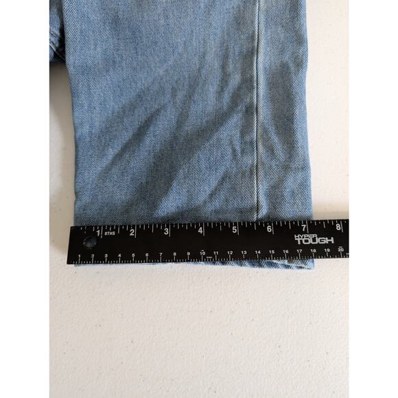 Youngla 609 Jeans Men Size 30Rx29* Baggy Laid Back Straight Leg Light Blue Wash - Picture 9 of 10